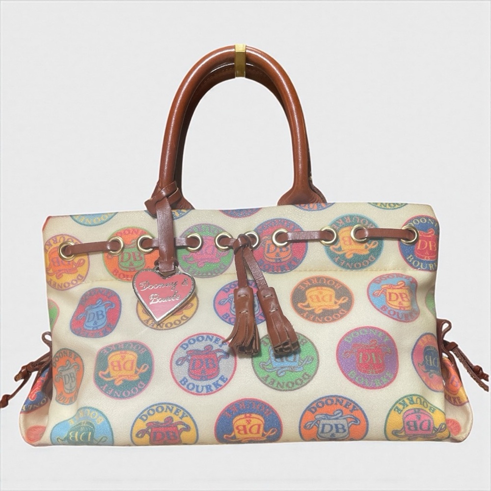 Dooney & Bourke Y2K Multicolor Satchel Bag VINTAGE- Used